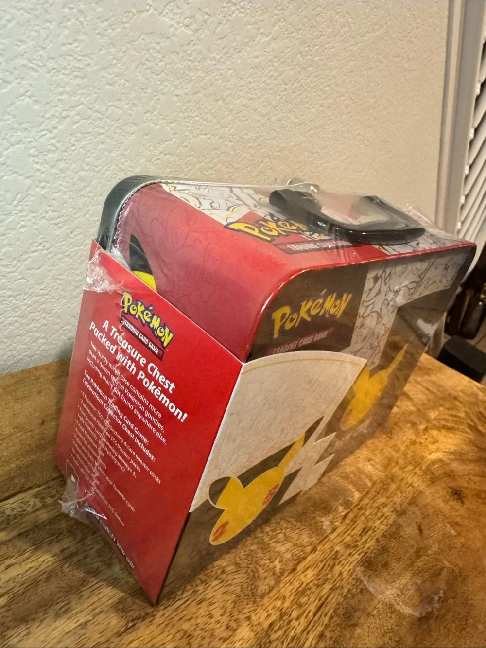 Pokémon Trading Card Game Pikachu Tin - Yellow & Black